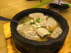 自制石锅豆腐-羊之道草原味道清真餐厅(番禺店)