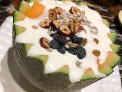 哈密瓜酸奶-北疆饭店(苏宁广场店)