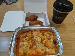 鱿鱼虾仁海鲜焗饭-达美乐比萨(商城路店)