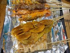 -路边摊小炉子烧烤