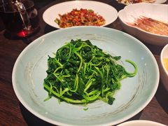 素炒江南青-庐灶江南·江南菜·四合院Bistro(东直门雍和宫·原华侨宾馆店)