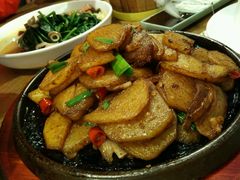 铁板湘味土豆-青年公社烤鸭(蜀山万象汇店)