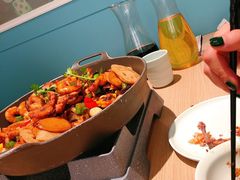 豆豉干锅虾加鸡翅-精悦蓉(松江万达广场店)
