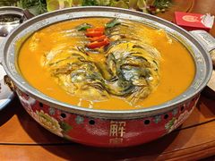 鱼头红焖+鱼丸清炖-解家河南菜(商鼎路店)