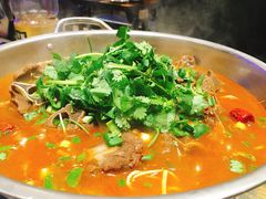 羊蝎子火锅-老五烧烤(盘金华府总店)