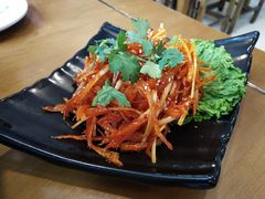 拌明太鱼丝-正宗集安高丽火盆(东昌街店)