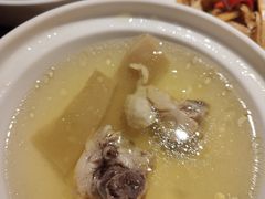 菌菇鸡汤-绿茶餐厅(华联万柳店)