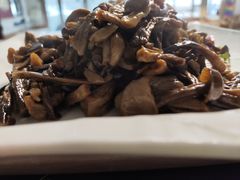苔蘑炒笋干-天天向上素食餐厅(五台山店)