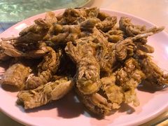椒盐皮皮虾-四海鲜渔家菜(黄金海岸店)