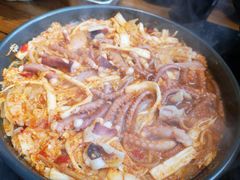 泡菜煎八爪鱼-烧货·活海鲜炭烧(湖滨商业街店)