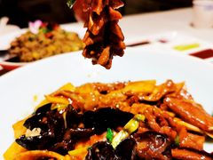 传统爆三样-北平楼·烤鸭·北京菜(牡丹园店)