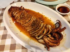 铁板吊烧鱿鱼-新大咀港式茶餐厅(宝山万达店)