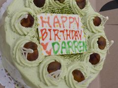 栗子绿茶蛋糕-外婆家私房菜