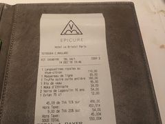 账单-Epicure