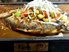 酱香烤鱼-探鱼·鲜青椒爽麻烤鱼(天一广场店)