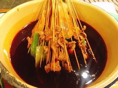 辣卤串串-拈签一笑黄牛肉辣卤串串