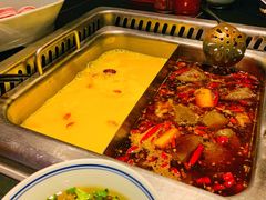 飘香麻辣和金汤花胶鸳鸯锅-大隐·成都火锅Bistro(合生麒麟新天地店)