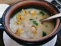 象拔蚌扇贝粥-适口餐厅砂锅粥(公信路总店)