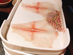 丽江斑鱼片-老牌坊云南鱼豆花火锅(哈西万达店)