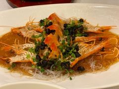 蒜蓉粉丝蒸红虾-醉辉皇上海之巅(上海中心大厦店)