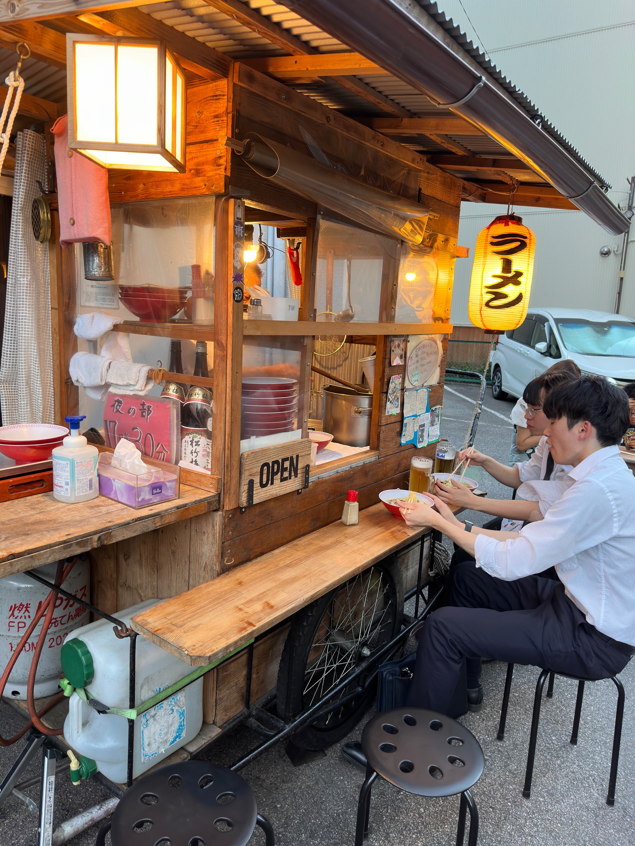 屋台拉面街图片