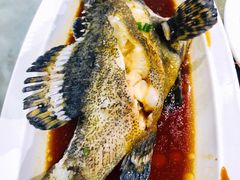 石斑鱼清蒸-四川小胡子海鲜(丁村万人海鲜广场店)