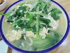蛤蜊肉小白菜-李连贵熏肉大饼(太行山路分店)