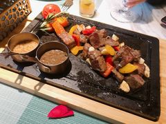 田园澳洲骰子牛肉-蜜桃花开·中西融合菜E&W(南长街店)