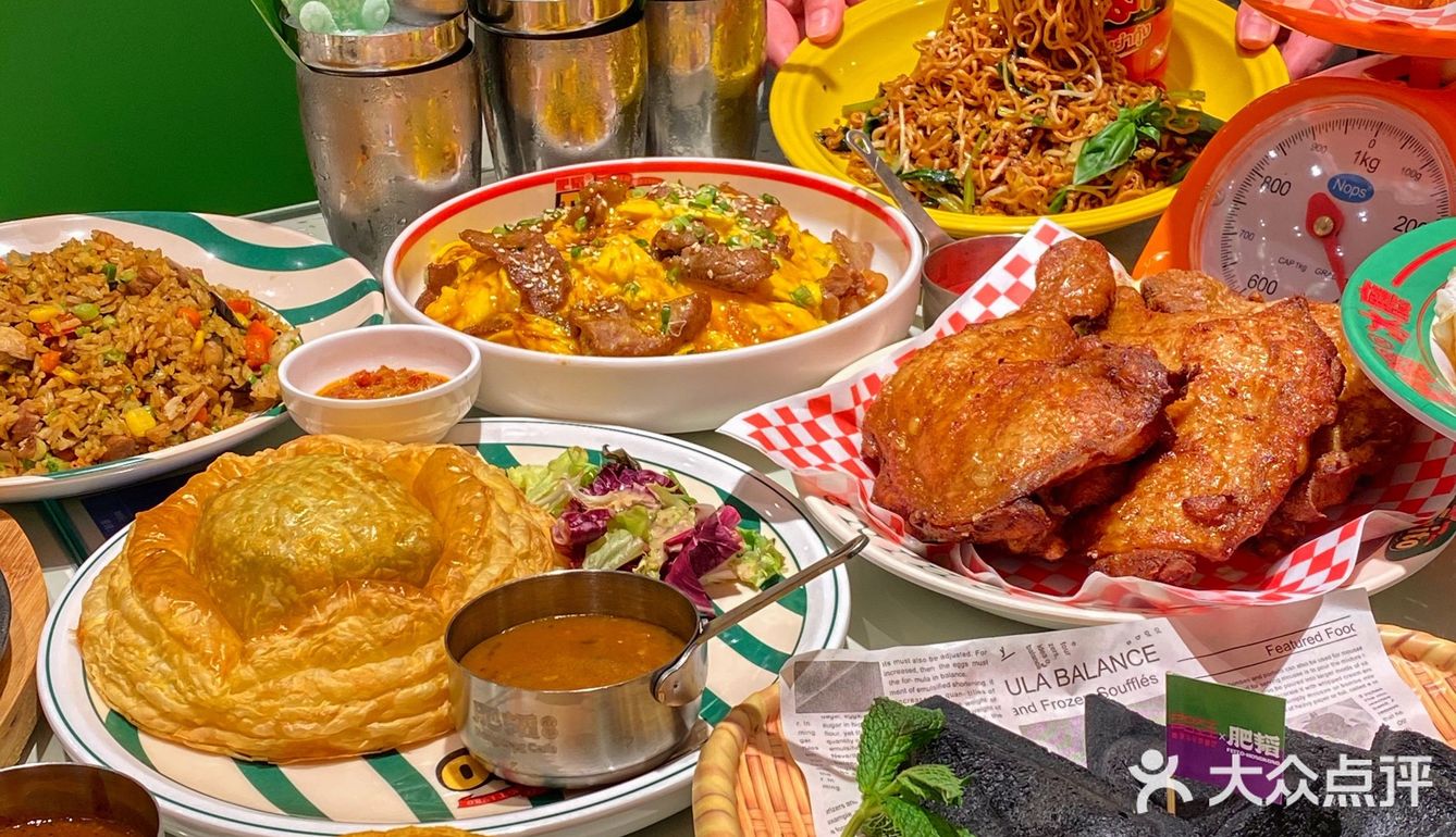 想来吃5678次的大鸡腿炒泡面！