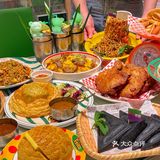 想来吃5678次的大鸡腿炒泡面！