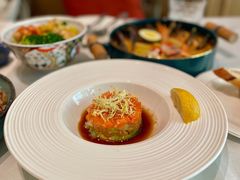 秘制三文鱼塔塔-Daisy雏菊