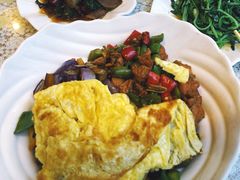 茄子肉丁小公鸡双拼拌面-文三里屯面馆(三里屯店)