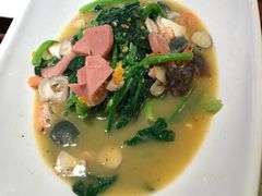 上汤菠菜-绿茶餐厅(华联万柳店)