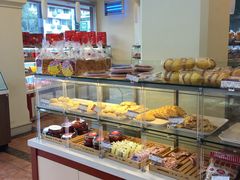 面包甜点陈列柜-长发西饼(道前店)