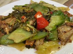 凉瓜味菜炒素大肠-佛有缘·32年老字号(广州首店)