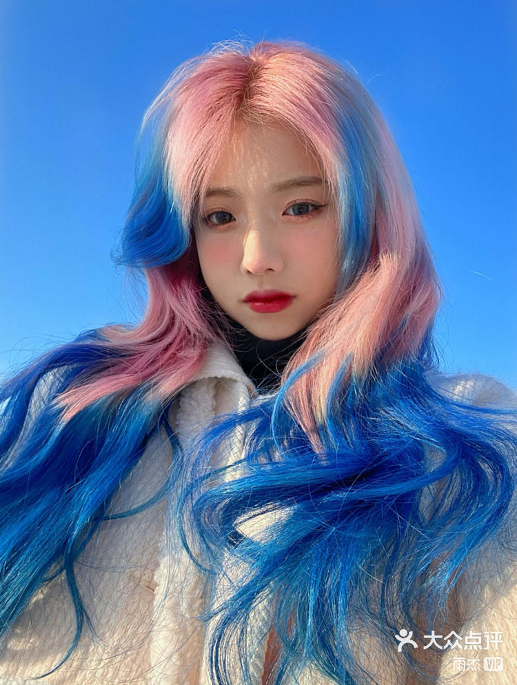 头发颜色好渐变