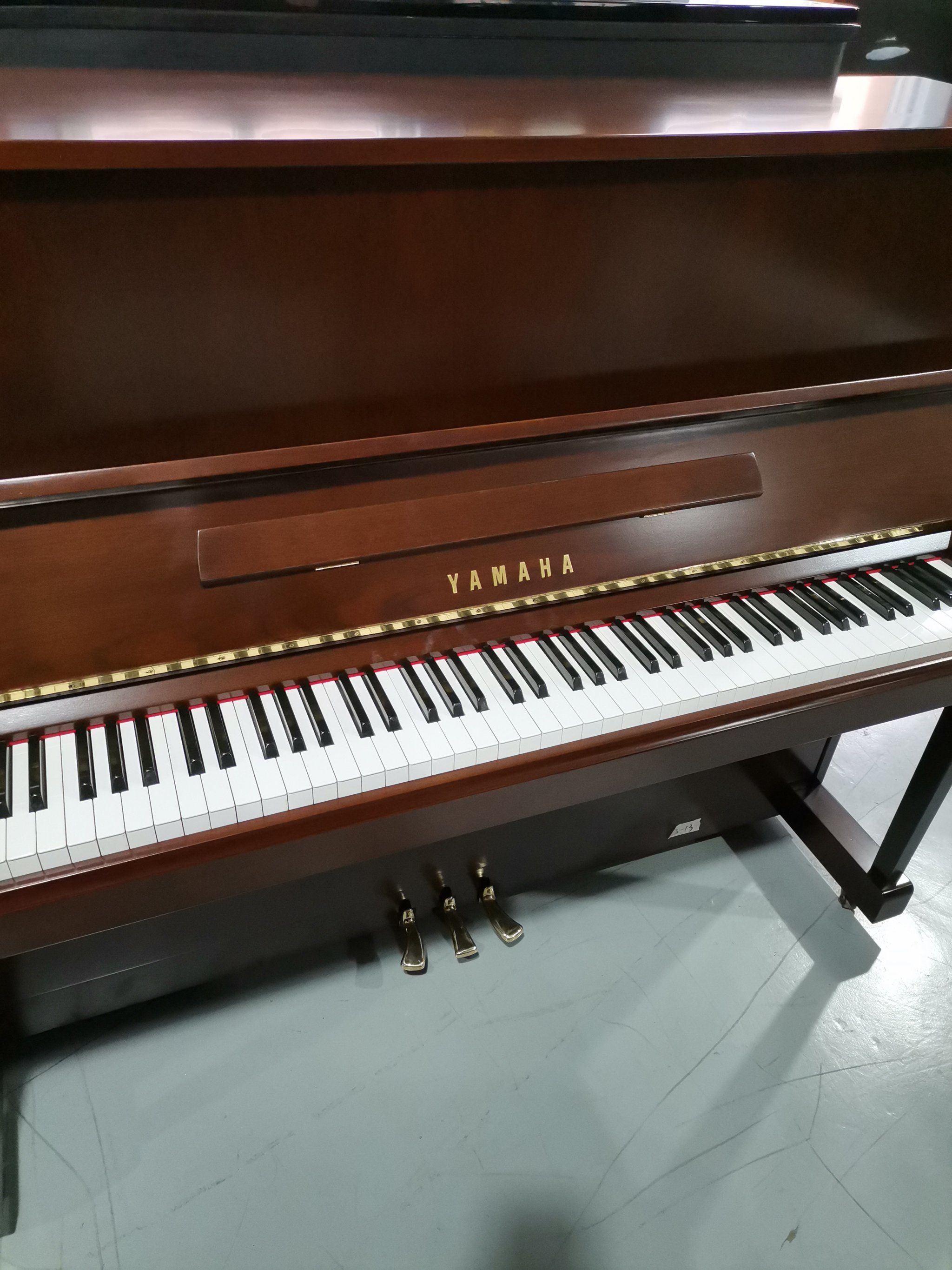 哑光古典风雅马哈钢琴u10wn