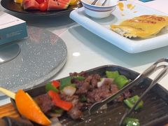 -海派美食·家宴海鲜青岛菜·石锅鲽鱼头(东方城店)