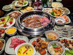 调味牛五花-韩盛·盛江山自助料理(中街大悦城店)
