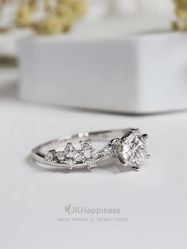 -JKHappiness培育钻石钻戒婚戒定制(天河国贸店)