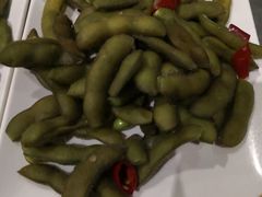 煮毛豆-何师烧烤·香辣蟹·川菜·30年老品牌(太古里旗舰店)