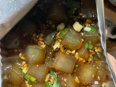 石锅凉粉炒米-汉唐宴长安食府