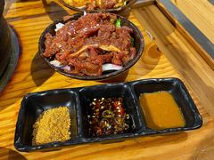 秘制香辣牛肉-胖记烤肉(江汉路店)