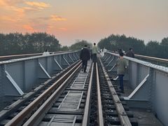 -乌龙涧铁道铁轨景