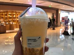 捣蛋南瓜波波冰-喜茶(上海兴业太古汇店)