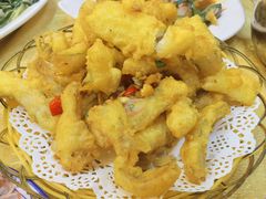 椒盐九肚鱼-辉记潮汕海鲜砂锅粥(林和西店)