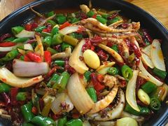 泡椒鱿鱼须-弓虽昌焖烧鸡(大竹林店)
