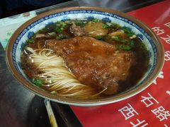 爆鱼排骨面-美味斋(西北街店)