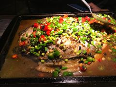 -探鱼·鲜青椒爽麻烤鱼(苏宁广场店)