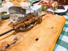 烤羊肉串-新疆巴州金丝特餐厅(大钟寺店)